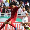 Công Phượng ghi bàn trong chiến thắng của Việt Nam trước Jordan. (Nguồn: AFC)