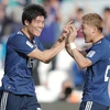 Takehiro Tomiyasu (số 16) mang chiến thắng về cho Nhật Bản. (Nguồn: AFC)