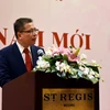 Đại sứ Việt Nam tại Trung Quốc Đặng Minh Khôi phát biểu. (Ảnh: Lương Tuấn/Vietnam+)
