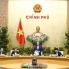 Thủ tướng Nguyễn Xuân Phúc chủ trì phiên họp Chính phủ thường kỳ tháng 1 năm 2019. (Ảnh: Thống Nhất/TTXVN)