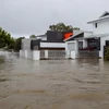 Cảnh ngập lụt tại Townsville, Australia, ngày 4/2. (Ảnh: AFP/TTXVN)