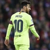 Lionel Messi không thể giúp Barcelona tránh khỏi trận hòa không bàn thắng trước Bilbao. (Nguồn: stadiumastro.com)