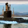 Tàu ngầm của Iran. (Nguồn: Reuters)