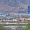 Toàn cảnh Khu công nghiệp chung Kaesong giữa hai miền Triều Tiên. (Ảnh: AFP/TTXVN)
