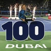 Federer cán mốc 100 danh hiệu ATP. (Nguồn: EPA)