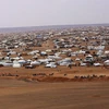 Trại tị nạn Rukban của Syria. (Nguồn: AP)
