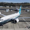 Máy bay Boeing 737 MAX 7 tại Seattle, Washington, Mỹ. (Ảnh: AFP/TTXVN)