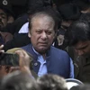 Cựu Thủ tướng Pakistan Nawaz Sharif. (Nguồn: AFP)