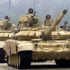 Xe tăng chiến đấu chủ lực T-90MS. (Nguồn: AI)