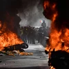 Biểu tình thành bạo động ở Pháp. (Nguồn: Getty Images)