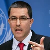 Ngoại trưởng Venezuela Jorge Arreaza. (Nguồn: AFP)