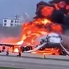 Hiện trường máy bay bốc cháy dữ dội khiến 41 người thiệt mạng