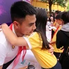 Cùng dàn sao Hà Nội FC giao lưu với học sinh trường Nguyễn Trường Tộ