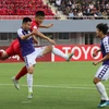 Hà Nội FC (áo tím) dừng bước tại AFC Cup 2019. (Nguồn: AFC)