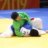 Nguyễn Thị Lan mang huy chương vàng về cho tuyển Kurash. (Ảnh: Vietnam+)