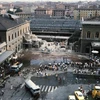 Hiện trường vụ đánh bom ở Bologna cách đây 40 năm. (Nguồn: AFP)