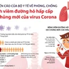 Phòng bệnh viêm đường hô hấp cấp do chủng mới của virus Corona.