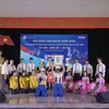  Hội diễn văn nghệ năm 2019 chào mừng 74 năm truyền thống của Thông tấn xã Việt Nam. (Ảnh: Minh Hiếu/Vietnam+)