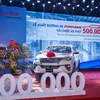 Toyota Việt Nam kỷ niệm cột mốc xuất xưởng chiếc xe thứ 500.000 và chào đón mẫu Fortuner quay trở lại lắp ráp. (Ảnh nguồn: TMV)