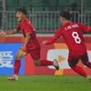U20 Việt Nam thắng 2-1 trước U20 Qatar. (Ảnh: AFC)