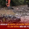 4 du khách bị nước lũ cuốn trôi ở Lâm Đồng đều là người cao tuổi
