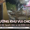 Ba cháu nhỏ bị vùi lấp thương tâm trong vụ sạt lở đất tại huyện Ba Vì