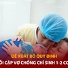 Bản tin 60s: Bộ Y tế đề xuất bỏ quy định mỗi cặp vợ chồng chỉ sinh 1-2 con 