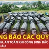 Bản tin 60s: Thông báo quy định về an ninh, an toàn khi bắc cầu phao Phong Châu