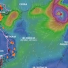 Bão Krathon di chuyển trên Biển Đông, liệu có đổi hướng đổ bộ Việt Nam?