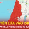 8+ Điểm nóng: Bản đồ báo động Israel "đỏ rực" trong cơn mưa tên lửa bắn từ Iran