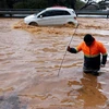 Lũ lụt gây ảnh hưởng nghiêm trọng ở Cape Town. (Nguồn: Reuters)