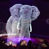 Circus Roncalli trở thành gánh xiếc đầu tiên trên thế giới sử dụng hình chiếu 3D thay cho động vật thật.(Ảnh: 9GAG) 