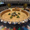 Các nhà lãnh đạo EU nhóm họp tại Brussels. (Ảnh: Reuters)