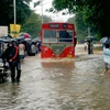Thành phố Mumbai tê liệt do ngập lụt. (Ảnh: Wikimedia)