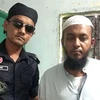 Al Amin, hiệu trường Baitul Huda Cadet Madrassa, bị cảnh sát bắt giữ. (Ảnh: The Daily Star)