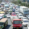 Giới chức Manila luôn phải đau đầu với nạn ùn tắc giao thông. (Ảnh: AFP)