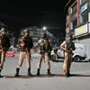 Lực lượng an ninh Ấn Độ tại Kashmir. (Ảnh: AFP)