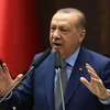 Tổng thống Thổ Nhĩ Kỳ Recep Tayyip Erdogan. (Ảnh: AFP/TTXVN)