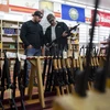 Một cửa hàng bán súng ở New Hampshire, Mỹ. (Ảnh: AFP/TTXVN) 