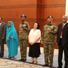 Nội các mới của Sudan tuyên thệ nhậm chức. (Ảnh: EPA)