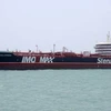 Tàu chở dầu Stena Impero tại Bandar Abbas, miền Nam Iran. (Ảnh: AFP/TTXVN)