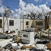 Bahamas chuẩn bị đương đầu với siêu bão Humberto. (Ảnh: AFP/TTXVN)