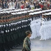 Lễ duyệt binh tại quảng trường Thiên An Môn. (Ảnh: Reuters)