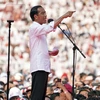 Indonesia siết chặt an ninh trước lễ nhậm chức của Tổng thống Jokowi. (Ảnh: Bloomberg)
