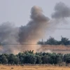 Một cuộc không kích trong chiến dịch của Thổ Nhĩ Kỳ tại Syria. (Ảnh: AFP/TTXVN)