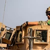 Binh sỹ Mỹ trên đường rút quân khỏi Syria. (Ảnh: AFP/Gety)