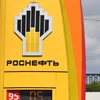 Trạm xăng của Rosneft ở thủ đô Moskva. (Ảnh: AFP/ TTXVN)