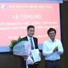 Ông Lê Ngọc Quang được bổ nhiệm làm Phó Tổng giám đốc VTV. (Ảnh: VTV)