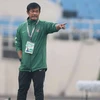 Huấn luyện viên Indra Sjafri tự tin trước trận gặp U22 Việt Nam. (Ảnh: Goal)