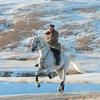 Nhà lãnh đạo Triều Tiên Kim Jong-un cưỡi ngựa trên núi Baekdu. (Ảnh: New York Times)